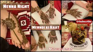 Chaand Raat Party🎊//Henna Night was Lit 🔥//Celebration to Remember// Sweet Surprise 🎉