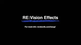 Undersampled? - Twixtor 20X, REZup 4X, RE:FIll and DEFlicker