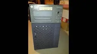Sun Enterprise 250 server partial teardown + upgrade tutorial