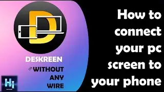 📌How to connect your pc screen to your phone | Sinhala | Hi pc guide