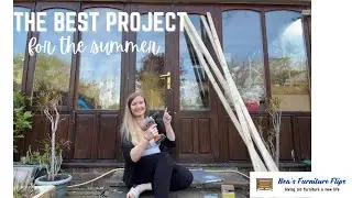 The BEST project for the summer! - How to create mosquito net doors? #diy #howtomake #summerproject