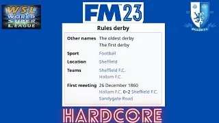 Rules Derby | Football Manager 2023
