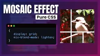 Create a Stunning Mosaic Effect using CSS!