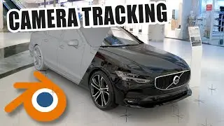 Camera Tracking | Blender | Car in the Mall | 2k 60fps