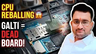 CPU Reballing Ka Real Process 😱 Galti Hui To Board Dead! | Full Step-by-Step Guide 🔥 @PJ7Tech