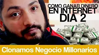 Cómo Ganar Dinero en Internet: DÍA 2 PASO a PASO! LO MUESTRO TODO en VIVO