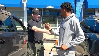 Drunk Officer pressed me