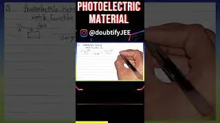 A photoelectric material having work function ϕ₀ is illuminated with light of...| Doubtify JEE