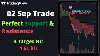 Best indicator Silent Sea  Trade | 02 Sep  |  Auto Buy Sell Signal | Tradingview Indicator