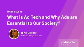 What is Ad Tech and Why Ads are Essential to Our Society? | Jane Gleizer | Yield Data Analyst AdTech