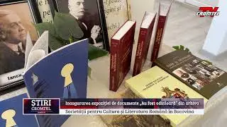 Expoziția „Au fost odinioară” - Societatea pentru Cultura și Literatura Română în Bucovina