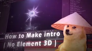 How to Make intro ( No Element 3D ) - After Effects Tutorial