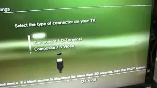 How to hook up a HDMI cable to a PS3