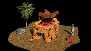 An old arab house from ancient times | Blender 3D Modeling