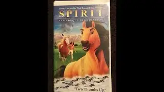 Opening to Spirit: Stallion of the Cimarron AVON VHS (2002)