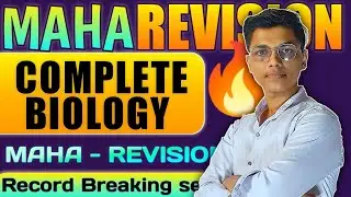 BIOLOGY MAHA-REVISION || MHT CET 2022 || COMPLETE THEORY || bio revision #mhtet #newindianera