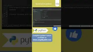 Python : Factorial Functionality in Python | Ceil | py srt 114