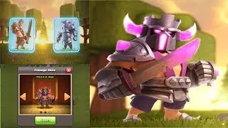 NEW! PEKKA King Skin - Clash of Clans Update! Gameplay