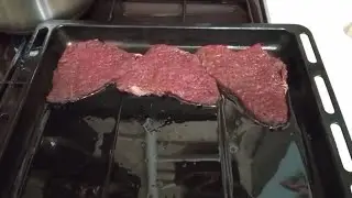 мясо лося по французски в духовке. готовим быстро и вкусно. рецепты. дачный быт.