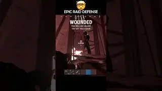 Epic Tiny Base Raid Defense Against Clan in Rust