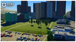 Building A "REALISTIC" Downtown Area in Cities Skylines 2