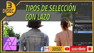 06 Affinity Photo: Tipos de selección con Lazo