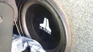 My dual JL AUDIO 10 inch subs