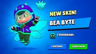 Skin Showdown! Unlock BEA BYTE & CYBER BRAWL in Brawl Stars!