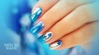 Mixing Chrome with Nail Vinyls/Stencils