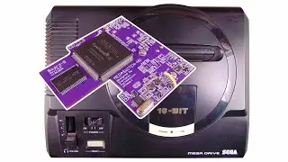 Installing Megaswitch HD. Digital video output on Sega Mega Drive