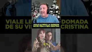 JONI VIALE LE PEGO LA DOMADA DE SU VIDA A REA CRISTINA