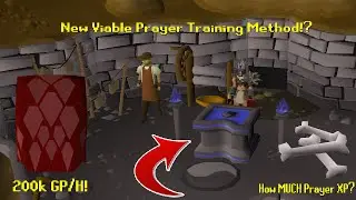 New OSRS Update - Viable Prayer Training Method in the Forthos Dungeon?