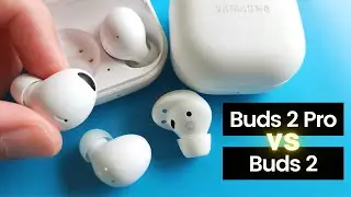 Galaxy Buds 2 Pro vs Buds 2 - comfort, fit and size comparison