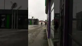 Большой сугроб на Героев Труда