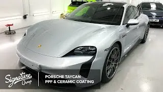 Porsche Taycan | New Car Detail, Full Front Extended Paint Protection Film
