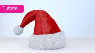 C4D Tutorial: Christmas Hat