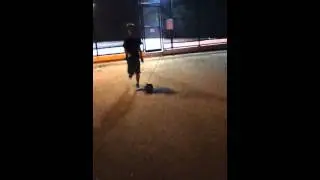 7 year old beats two 12 year old at soccer
