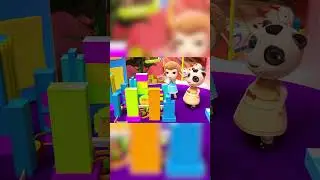 Board Games & Dinosaur Toy | Funny Cartoon Kids | Dolly and Friends 3D | Short Animation