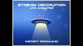 Perfect Theme UFO Stream Overlays – Dynamic Twitch & Streamlabs Overlay for Streamers