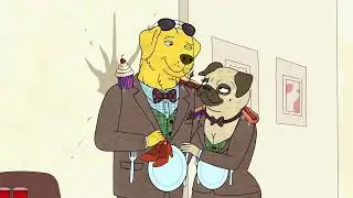 Bojack Horseman - Mr. Peanut Butter Finds out the Generation Gap