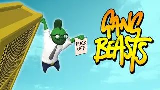 GANG BEASTS FUNTAGE #1! (Gang Beasts Funny Moments)