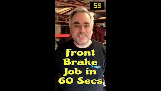 BRAKE JOB IN 60 SECONDS 