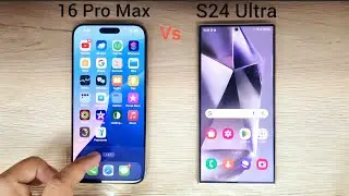 Samsung S24 Ultra vs iphone 16 Pro Max | SPEED TEST