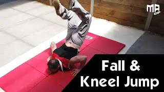 Controlled fall & Kneel jump - Martial Arts Falling Techniques - Martial Arts Explained