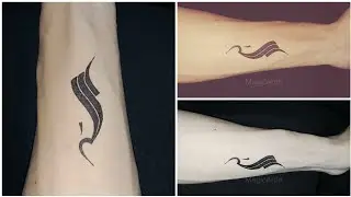 How to draw tattoo ARABIC style | Tattoo ideas | Tattoo designs