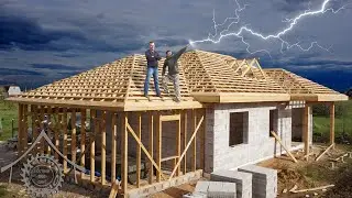 How easy it is to build a complex roof