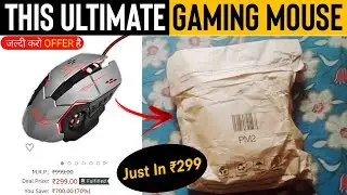 Cheapest RGB Mouse Under Rs.299 || Vlog Wala Review And Thoda Unboxing