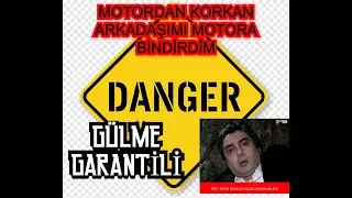 MOTORDAN KORKAN ARKADAŞIMI MOTORA BİNDİRDİM!! GÜLMEKTEN KARNIM AĞIRDI :D 