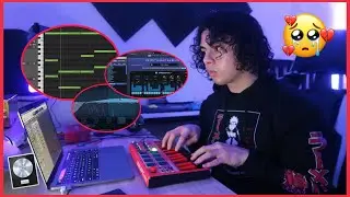 making beats on valentines day because i'm lonely and got no h03s