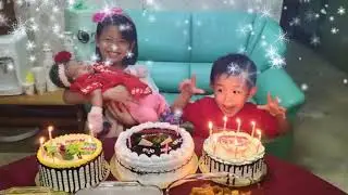Kesyukuran,sambut baby cukup sebulan Dan birthday anak2 buah